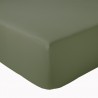 Drap housse percale unis Kaki Drap housse percale unis Kaki