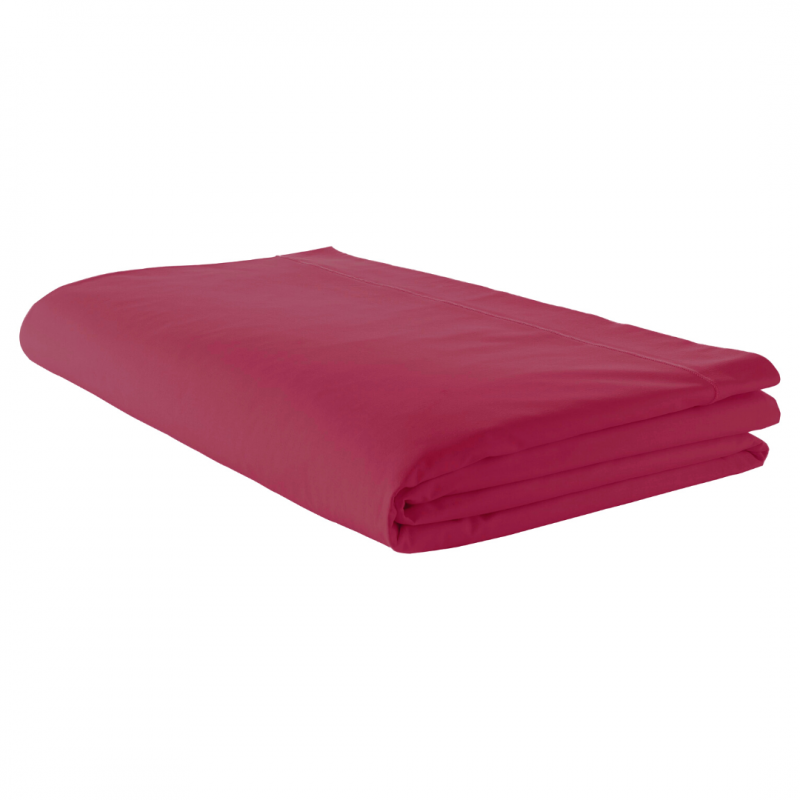 Drap plat Uni Magenta