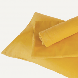 Housse de couette bébé coloris Moutarde