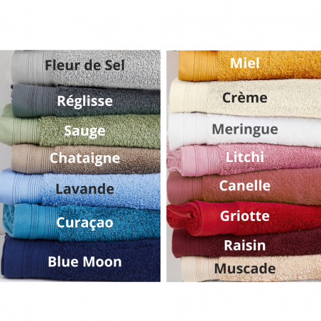 serviette de toilette Éponge Douceur