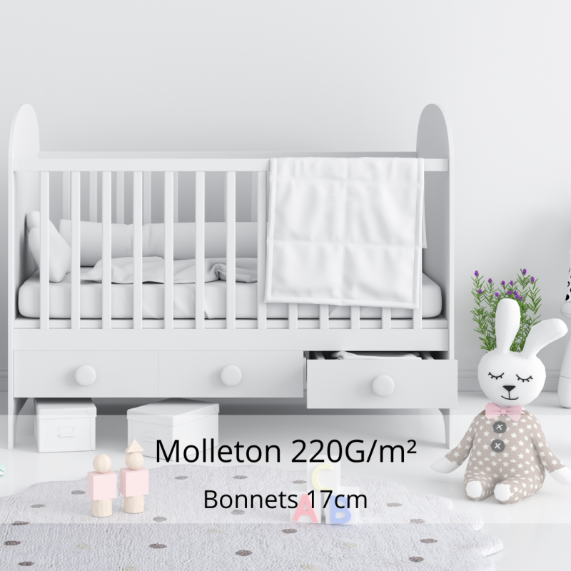 protège matelas bébé molleton