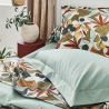 Taie percale Tradilinge CASCADE SAUGE Taie percale Tradilinge CASCADE SAUGE