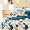 Traversin percale Tradilinge MODULO COBALT Traversin percale Tradilinge MODULO COBALT