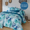 Drap housse percale Tradilinge MOOREA COBALT - Coloris COBALT Drap housse percale Tradilinge MOOREA COBALT - Coloris COBALT