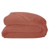Housse de couette percale Tradilinge ACAJOU Housse de couette percale Tradilinge ACAJOU