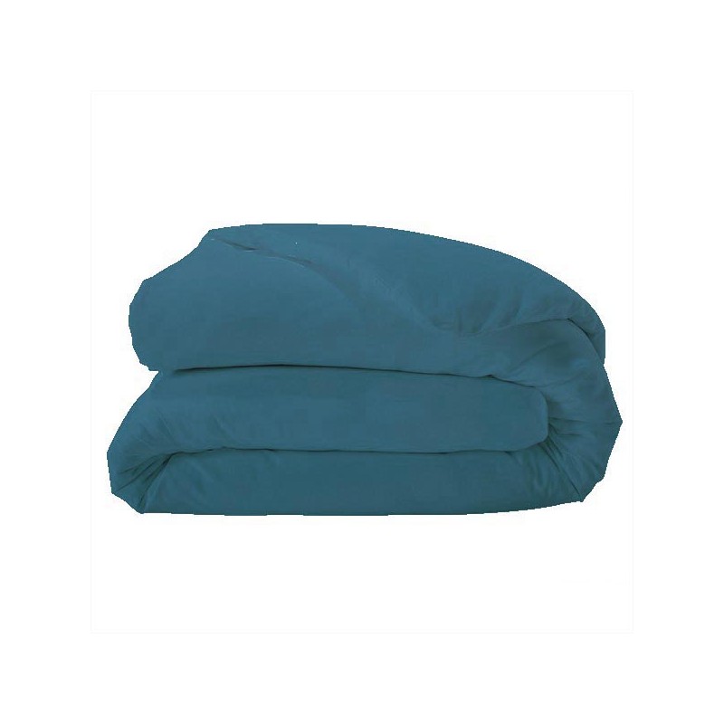 Housse de couette percale Tradilinge COBALT