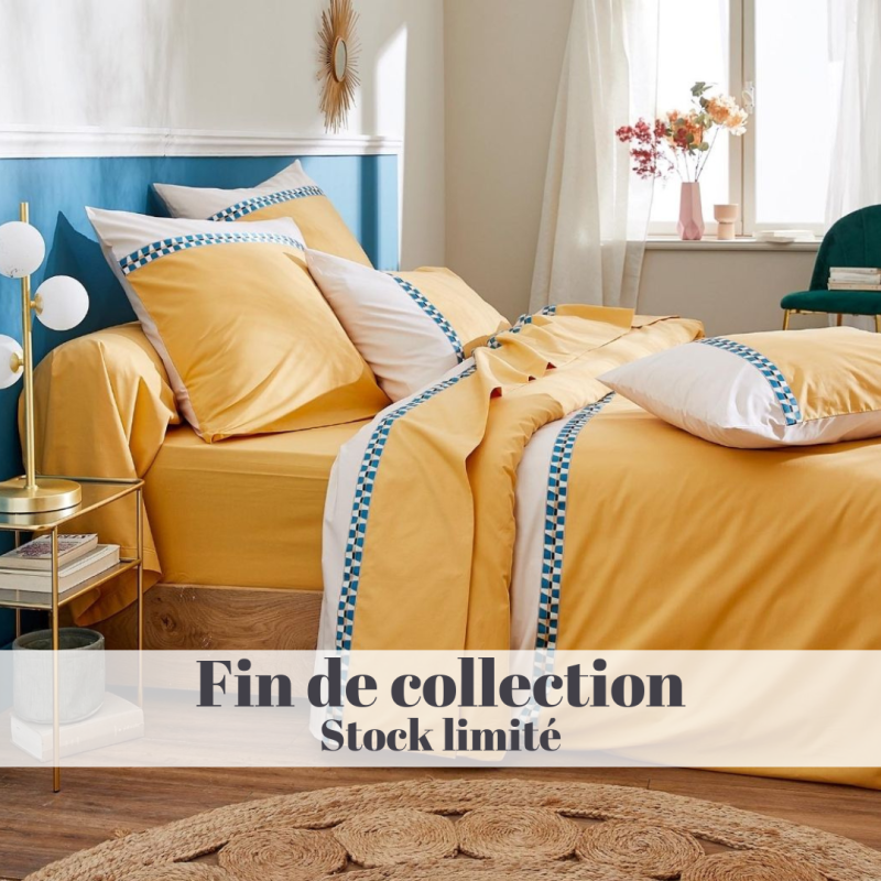 Drap percale Tradilinge ROMY AMBRE