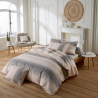 Housse de couette percale Tradilinge ESTEBAN CUIVRE Housse de couette percale Tradilinge ESTEBAN CUIVRE