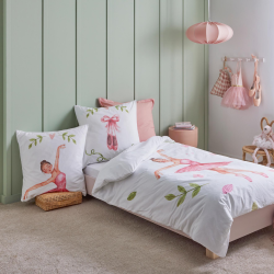 Housse de couette percale Tradilinge GISELLE