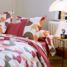 Taie percale Tradilinge MODULO ACAJOU Taie percale Tradilinge MODULO ACAJOU