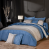 Housse de couette satin Tradilinge TIAGO INDIGO