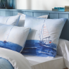 Traversin percale Tradilinge uni BLANC (Régate) Traversin percale Tradilinge uni BLANC (Régate)
