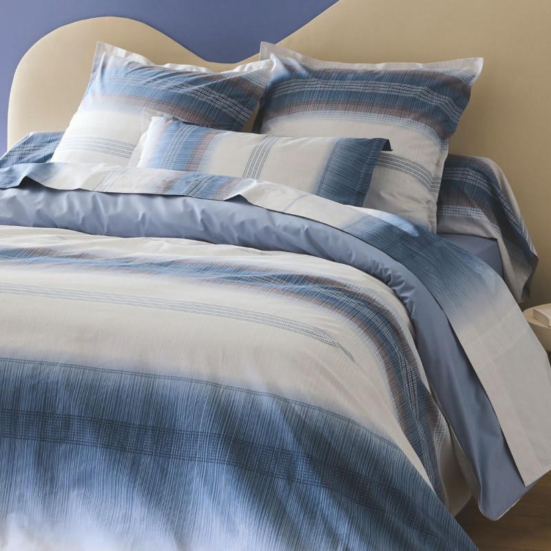 Drap percale Tradilinge ESTEBAN BLEU