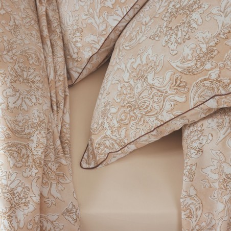 Taie percale Tradilinge PALAZZO BEIGE