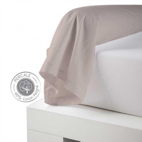 traversin percale lin 