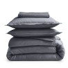 Traversin percale Tradilinge ANTHRACITE