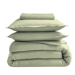 Drap housse percale Tradilinge SAUGE
