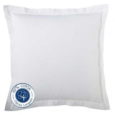 Taie 100% coton Blanc