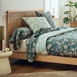 Drap percale Tradilinge ÉLOÏSE CYPRÈS