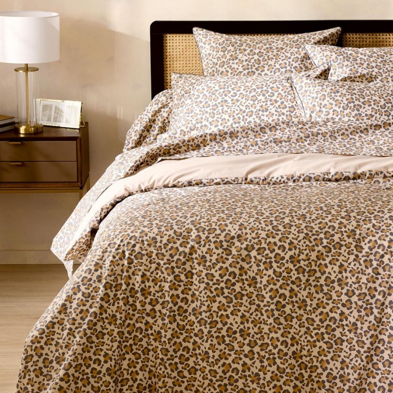 Taie percale Tradilinge FAUVE BEIGE