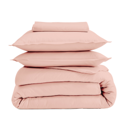 Housse de couette percale Tradilinge OPALE