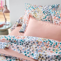 Taie percale Tradilinge LOLITA OPALE