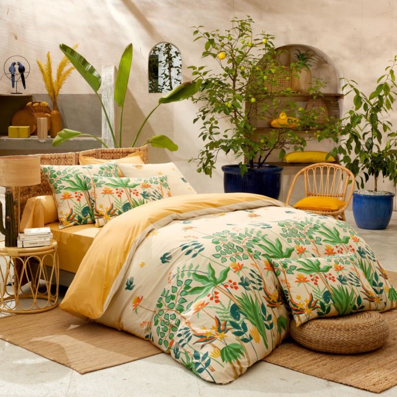 Housse de couette percale Tradilinge CALYPSO