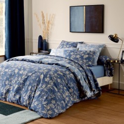 Housse de couette percale Tradilinge ÉLOÏSE ARDOISE