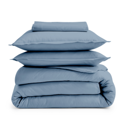 Taie d'oreiller en coton Bio - coloris ÉCUME - gamme AUTHENTIQUE