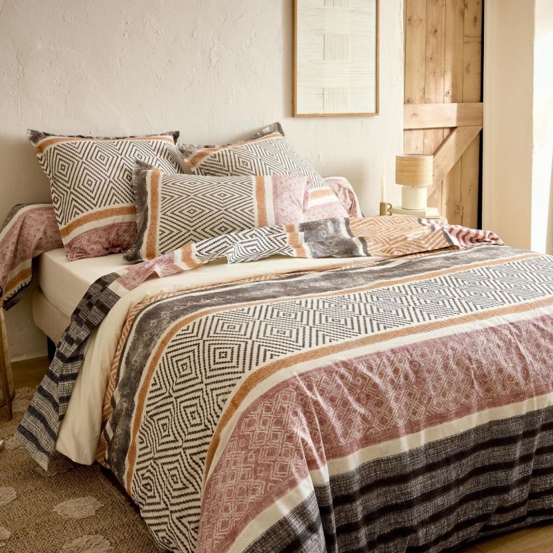 Housse de couette 100% coton Tradilinge ATELIER CAFÉ