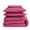 Housse de couette 100% coton Tradilinge MAGENTA