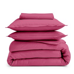 Drap plat 100% coton Tradilinge MAGENTA