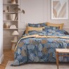 Housse de couette percale Tradilinge BROCÉLIANDE ENCRE