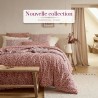 Housse de couette 100% coton Tradilinge MORGANE PRUNE