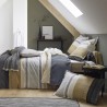Taie percale Tradilinge MARLOW ACIER Taie percale Tradilinge MARLOW ACIER