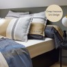 Housse de couette percale Tradilinge MARLOW ACIER Housse de couette percale Tradilinge MARLOW ACIER