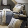 Housse de couette percale Tradilinge MARLOW ACIER Housse de couette percale Tradilinge MARLOW ACIER