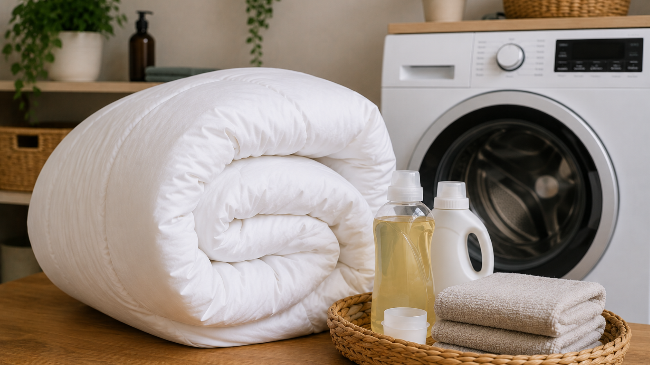 comment laver une couette