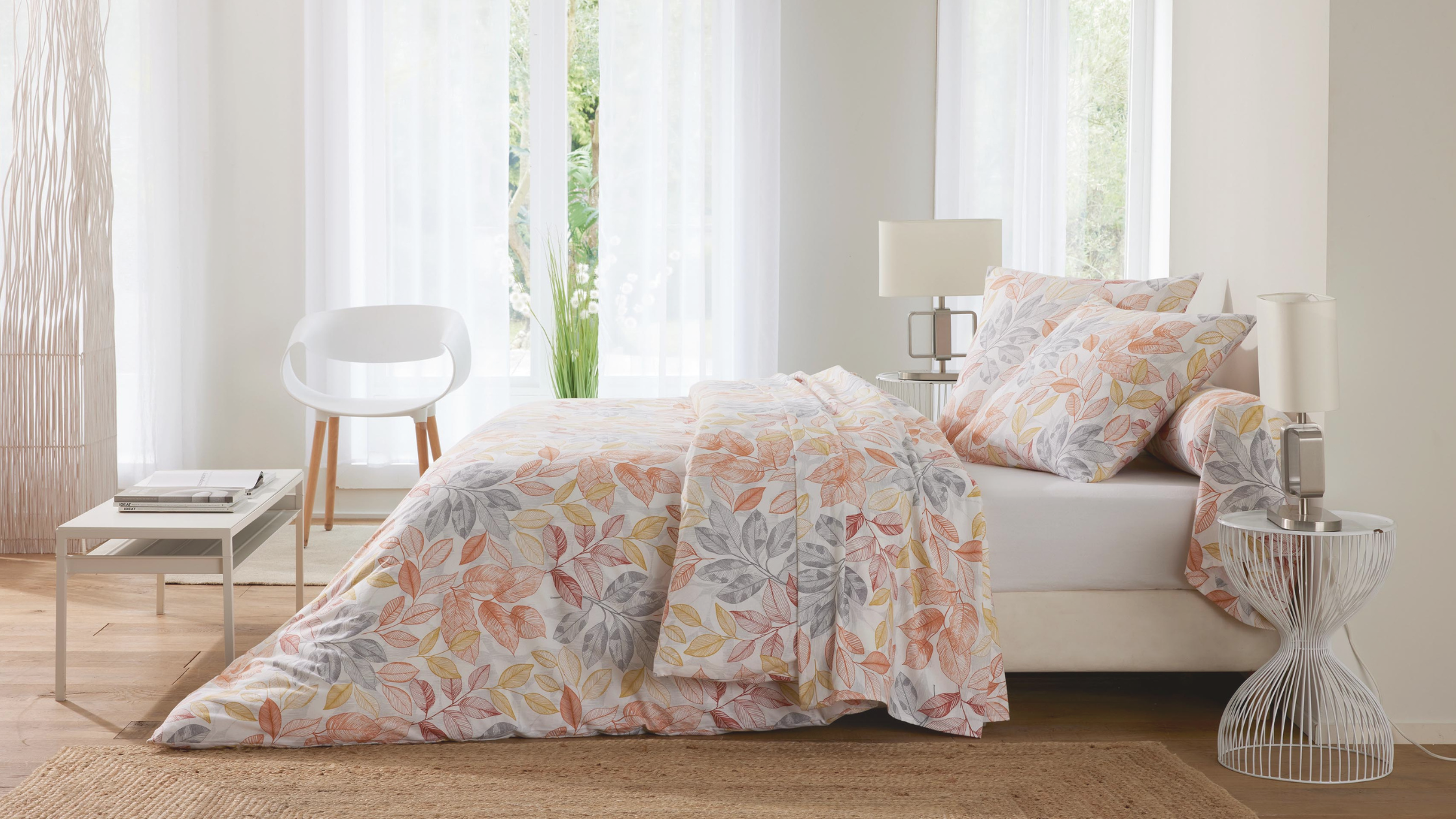 linge de lit tendance flanelle