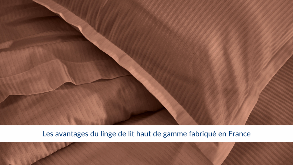 linge de lit haut de gamme