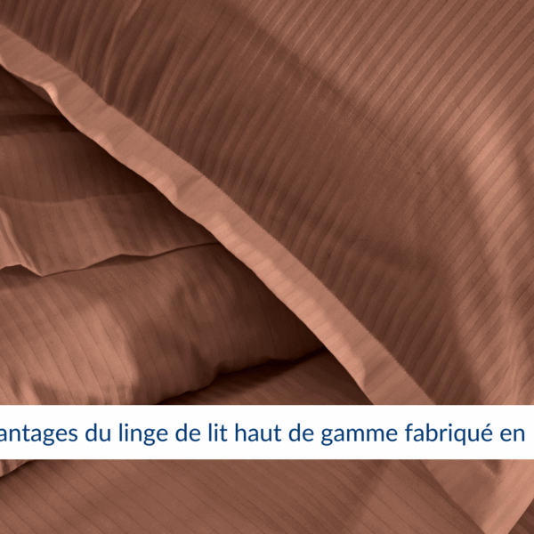 linge de lit haut de gamme