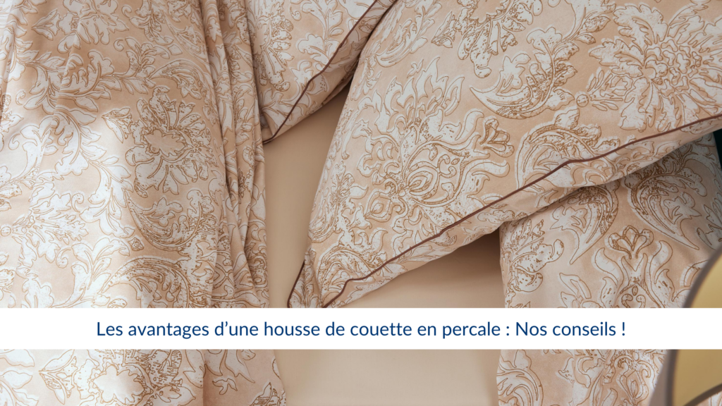 housse de couette en percale