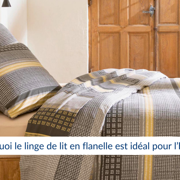 Linge de lit flanelle