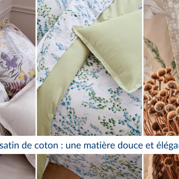 matière satin de coton